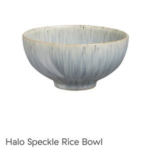NWT Denby Halo Speckle Rice Bowl